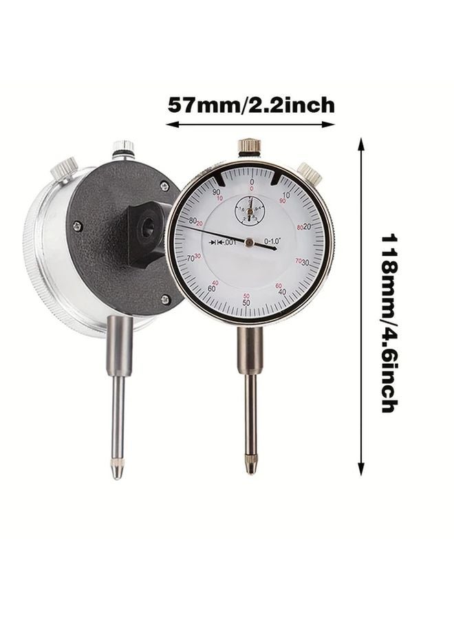 22 Pcs Metric Thread Set 1 Inch Tachometer Dial With White Face In Blue Box - Image 3