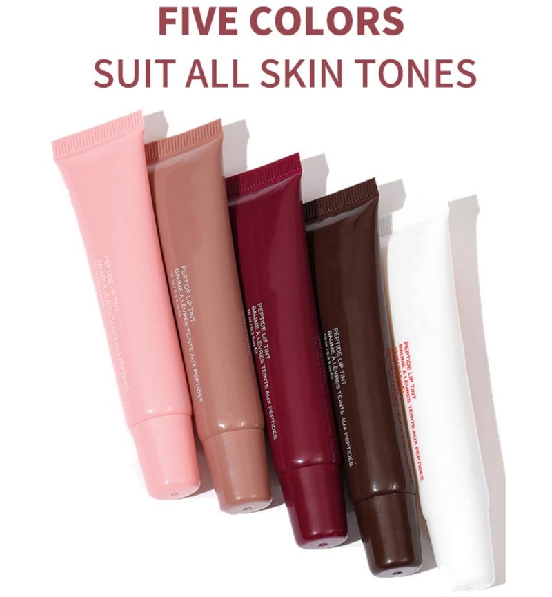 HUDABABY 5 Colors Mirror Lip Glaze, Plumping Hydrating Gloss, Long-Lasting Moisturizing Non-Sticky Oil, Quick Full Lip Color - Image 2