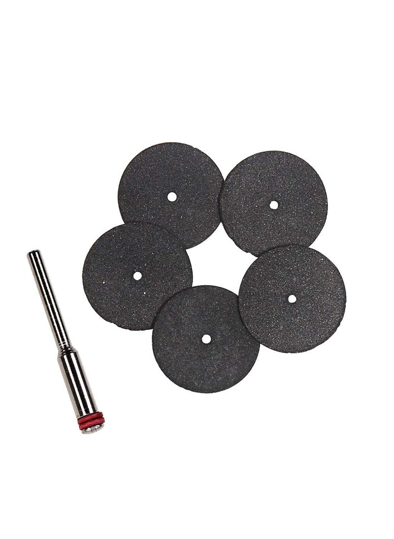 DIY Crafts DIY Crafts Pack Of 60 Pcs, Multi, 2 Pcs Mandrel/Connecting Shank, Abrasive Resin Cutting Disc Kit For Dremel Rotary(Pack Of 60 Pcs, Multi, 2 Pcs Mandrel/Connecting Shank)  - Image 3