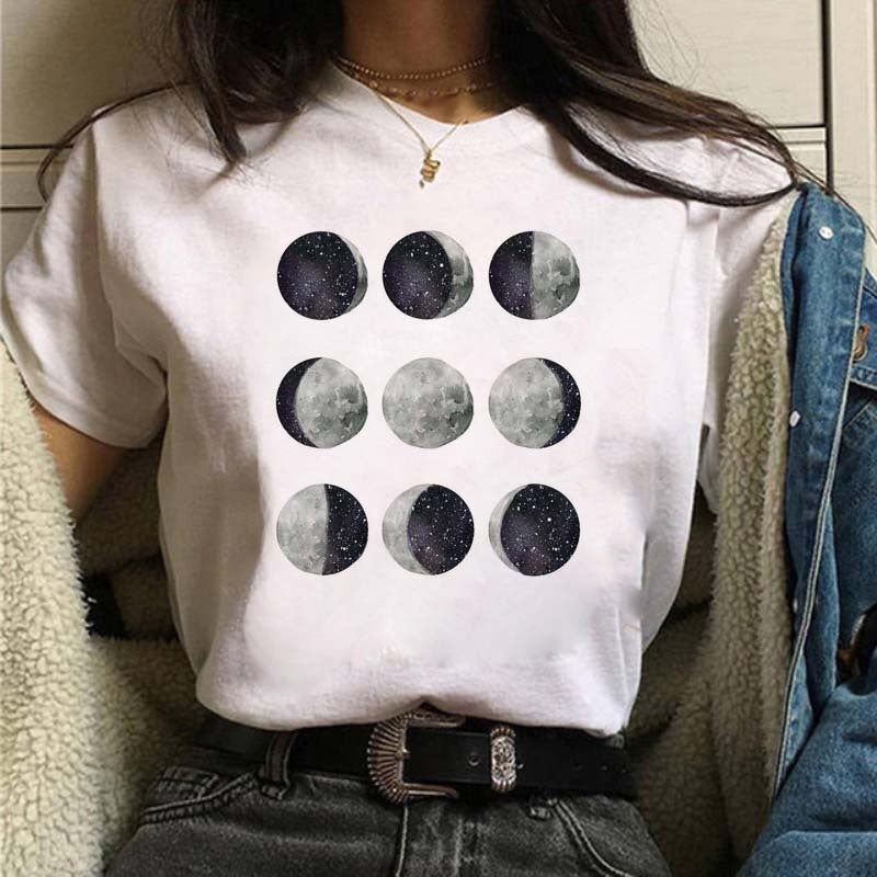 [Send on the same day] [pictures can be ordered *] [cross-border] women's short-sleeved T-shirt - Image 4
