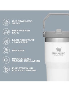 Stainless Steel Tumbler - Vacuum Insulated Water Bottle for Home, Office or Car Reusable Cup with Straw Leak Resistant Flip Cold for 12 Hours or Iced for 2 Days, 30oz - pzsku/Z9AD272DF0E9A4969B7FBZ/45/_/1740037470/e391ba56-006d-4527-9aaa-c26bb0b88e36