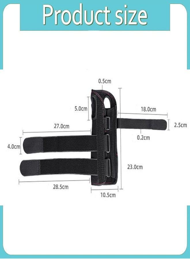 Xemz Carpal Tunnel Splint Brace, Adjustable Night Sleep Wrist Support Brace with Aluminum Bar, Hand Support Wrist Splint for Men Women Tendinitis Arthritis Joint Pain Relief, Fits Left and Right Hand - Image 2