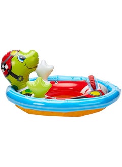 INTEX 59570NP-See-Me-Sit Rider Inflatable Pool Float 76x58cm/30"x23", Turtle  - Image 2