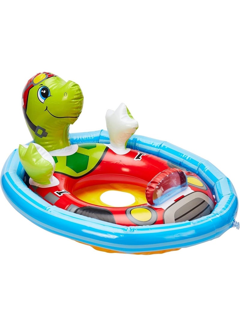 INTEX 59570NP-See-Me-Sit Rider Inflatable Pool Float 76x58cm/30"x23", Turtle - Image 5