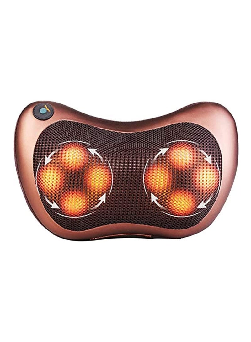 إلترازون Neck Massage Pillow And Shoulders, Adomen, Legs Back Massager Relaxation By 8 Head With Magnet Vibrator Electric Heating Kneading Therapy - Image 1