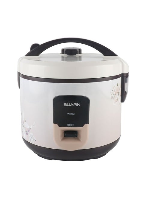 Rice Cooker with Non-Stick Inner Pot, 1.8L Capacity, High-Temperature Protection, and Snap-Action Thermostat – 700W Power – Model RC-Q180A