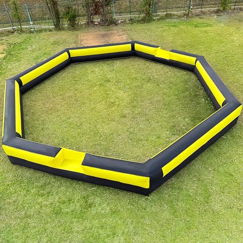 OZIS 26FT Gaga Ball Pit Inflatable with Builtin Blower Portable Gaga Pit for Indoor Outdoor School Family Activities Easy to Setup - Image 1