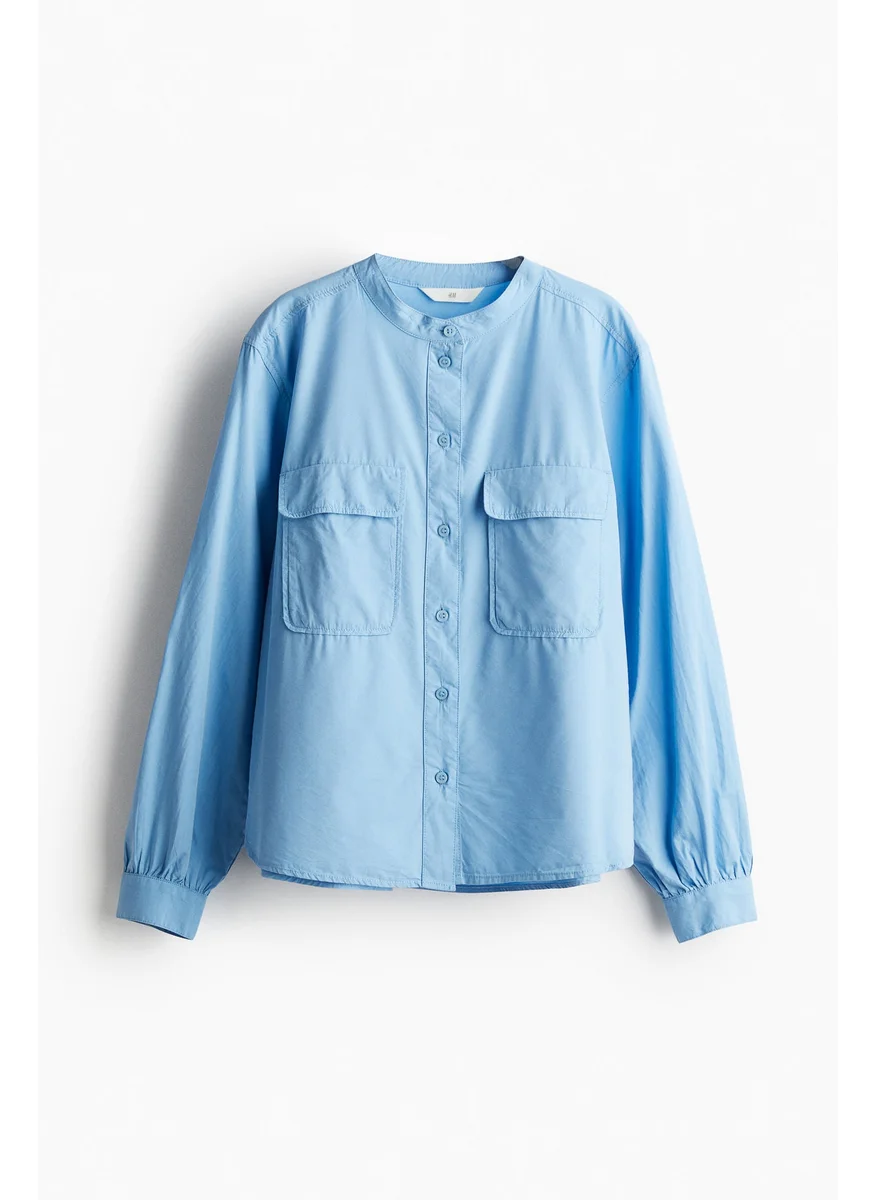 H&M Pocket-Detai Blouse