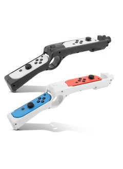 SANMUGEED Game Gun for Switch & Switch OLED Joy Con, Controller Grip for Hunting Simulator, for Wolfenstein 2, for Splatoon, for Big Buck Hunter Arcade and Other Switch Shooting Games  - Image 1