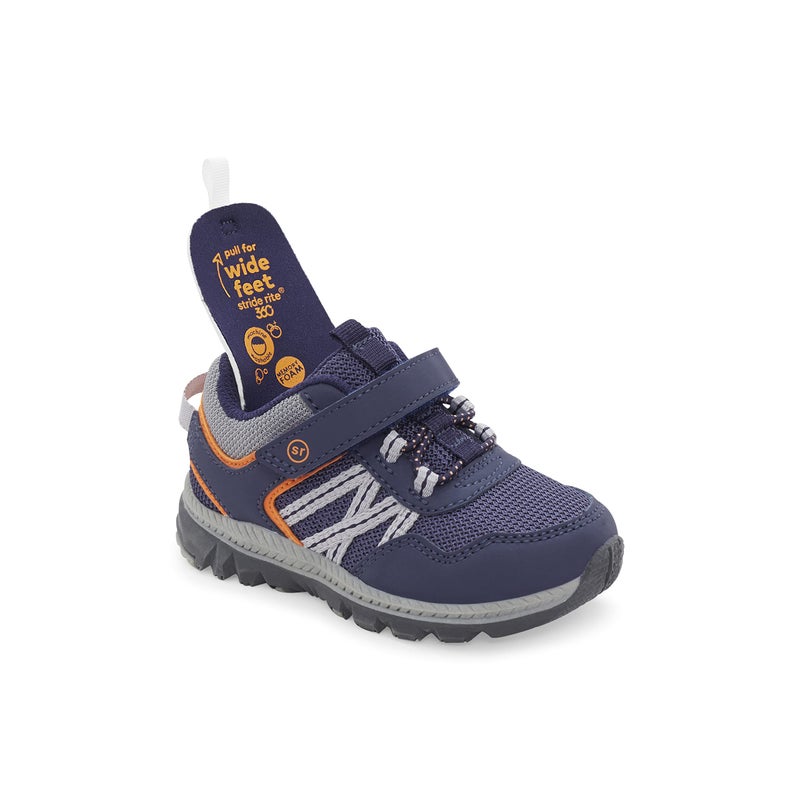Stride Rite 360 Boys Artin 3.0 Sneaker, Navy, 7 Toddler US - Image 2