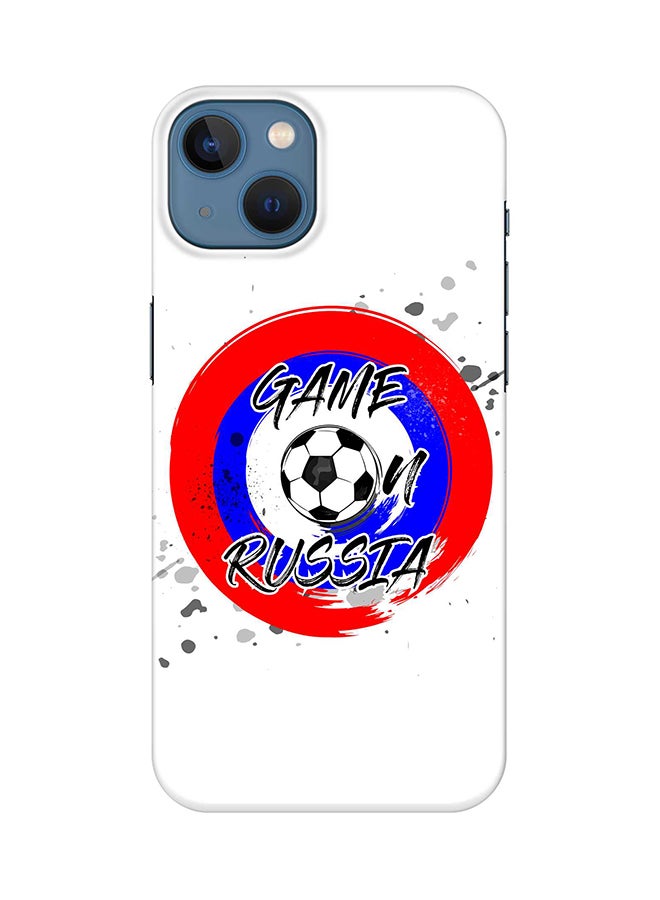 Stylizedd Case for Apple iPhone 14 Plus Case Slim Snap Classic Series Mobile Cover Hard PC Shield Matte Finish Print - Game on Russia
