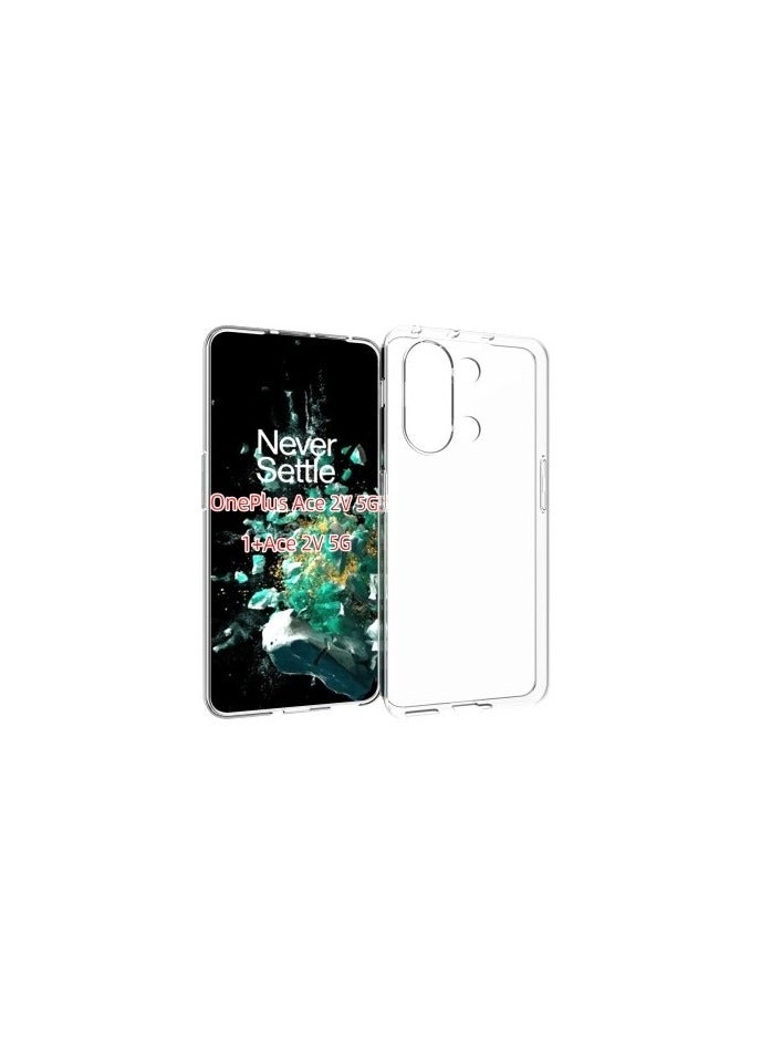 For OnePlus Ace 2V 5G Waterproof TPU Phone Case (Clear) 