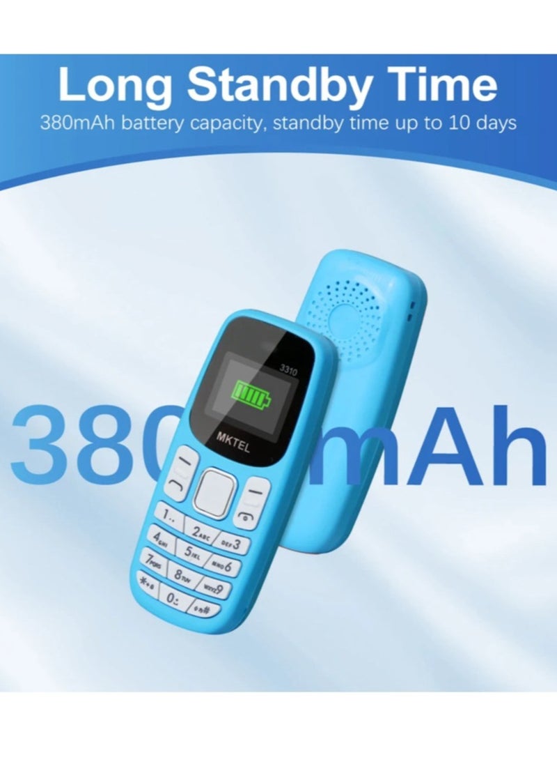 3310 Dual SIM Mini Mobile Phone With 0.66 Inch Screen