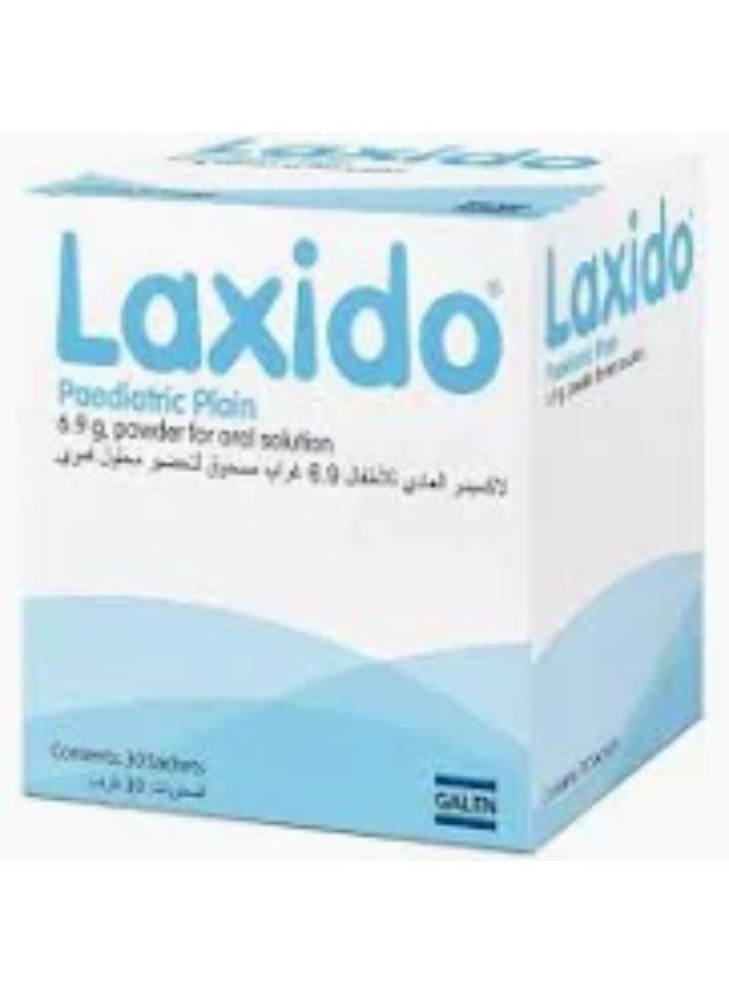 LAXIDO PAEDIATRIC PLAIN SACHET 30S