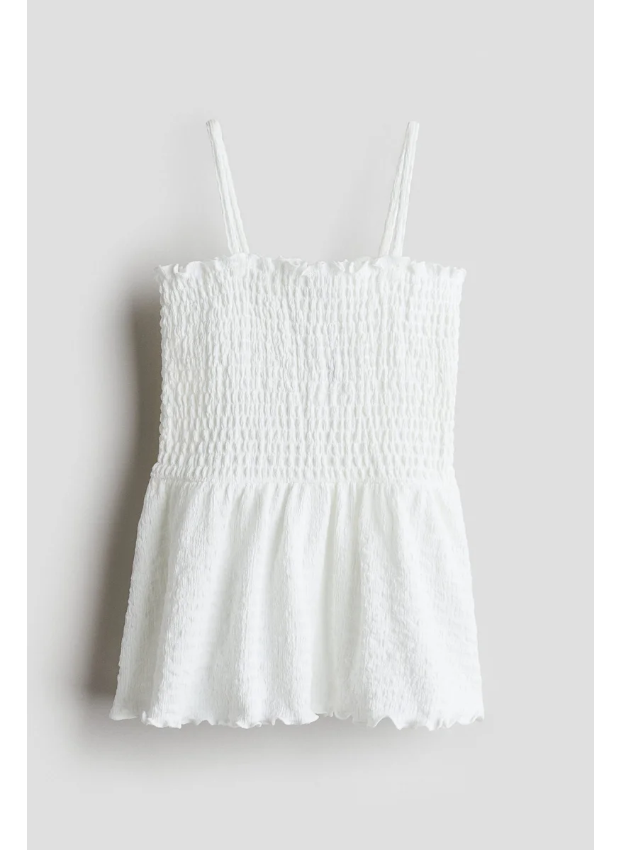 اتش اند ام Smocked Strappy Top
