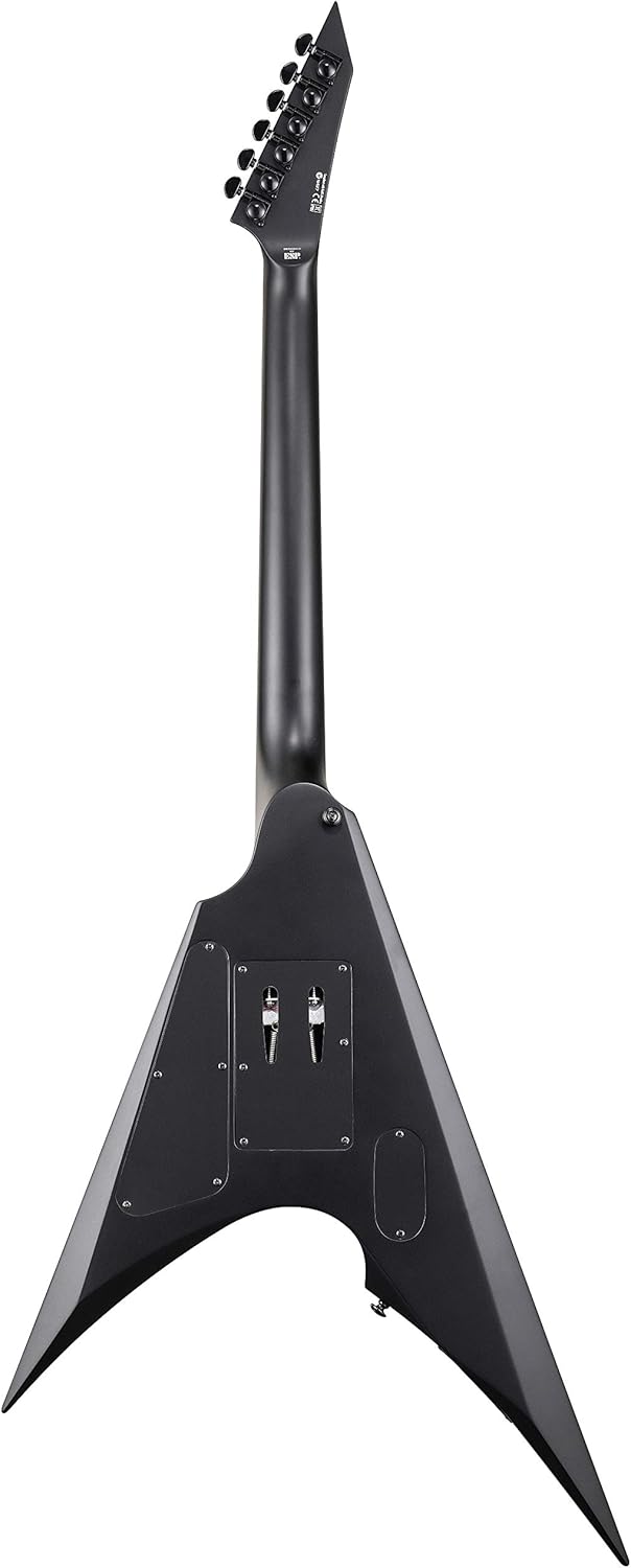 ESP جيتار كهربائي ESP LTD Arrow Black Metal بلمسة ساتان سوداء - Image 3
