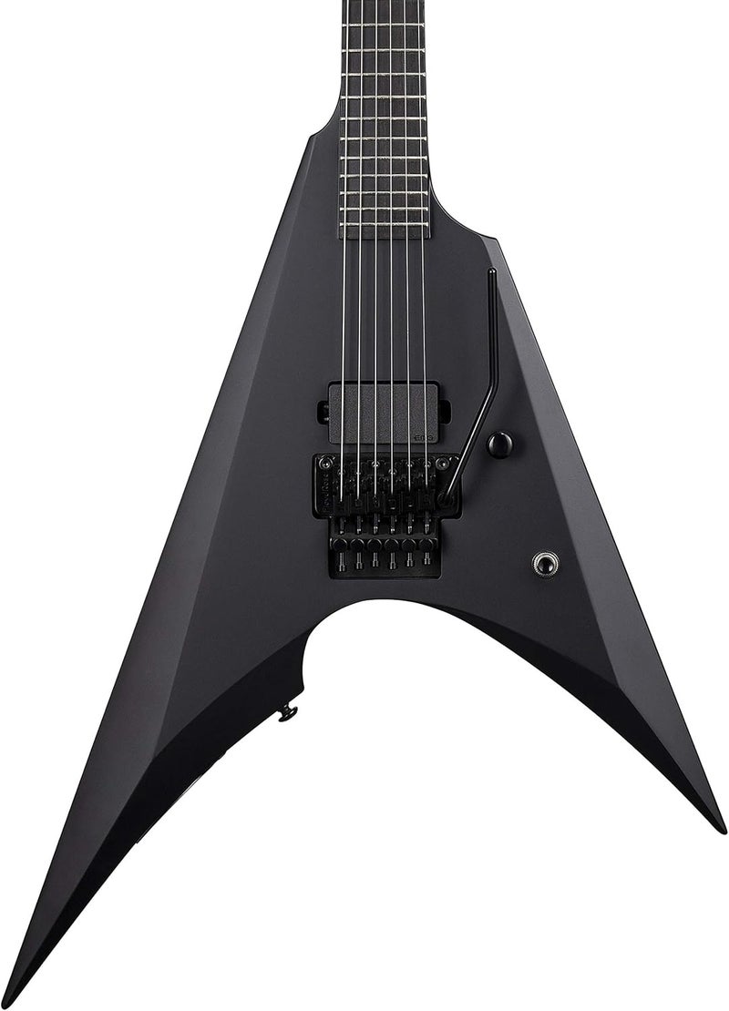 ESP جيتار كهربائي ESP LTD Arrow Black Metal بلمسة ساتان سوداء - Image 1