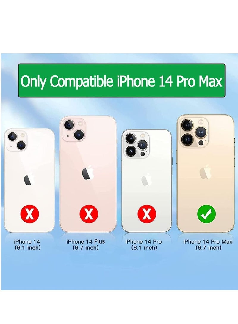 Battery Case for iPhone 14 Pro Max, 4500mAh Rechargeable Portable Charging Case for iPhone 14 Pro Max (6.7 inch) Extended Battery Pack Protective Charger Case (Black) - Image 2