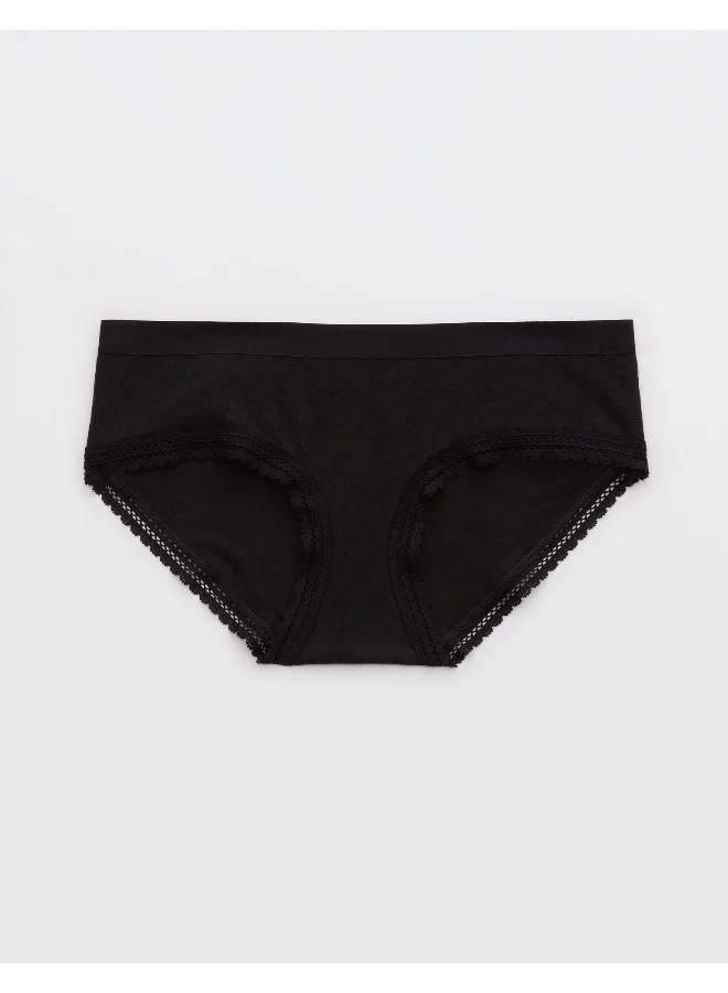 Aerie Superchill Cotton Jacquard Boyfriend Underwear