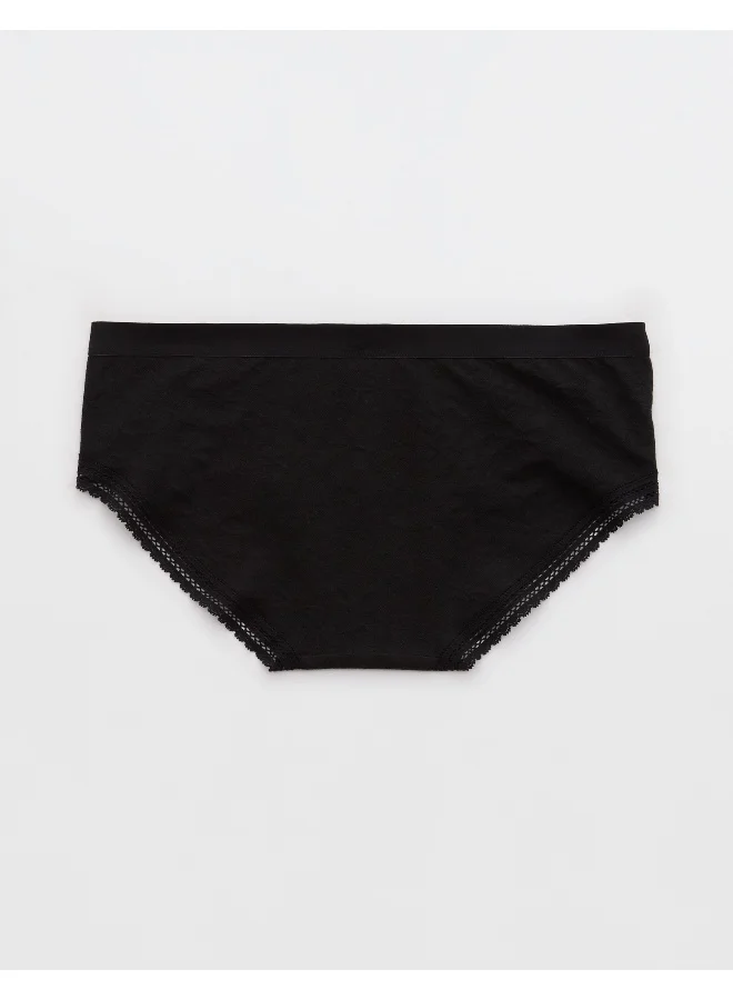 Aerie Superchill Cotton Jacquard Boyfriend Underwear