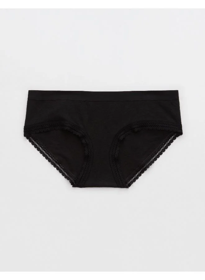 Aerie Superchill Cotton Jacquard Boyfriend Underwear