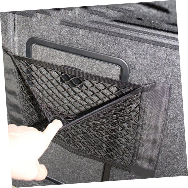 2Pcs Double Layer Mesh Cargo Net Truck Bed Organizer Easy Installation Versatile Storage For Car SUV - Image 5