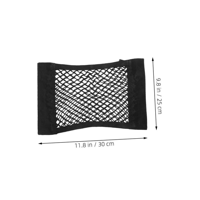 2Pcs Double Layer Mesh Cargo Net Truck Bed Organizer Easy Installation Versatile Storage For Car SUV - Image 3
