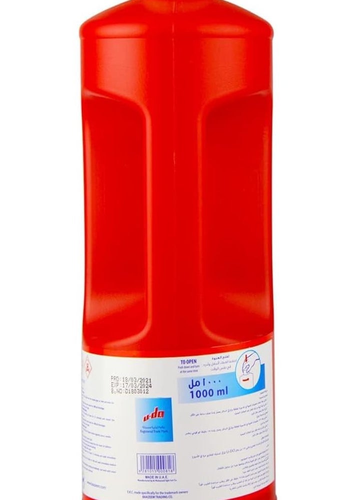 U-Do Extra Concentrated Drain Opener Liquid, 1 Litre - Image 2