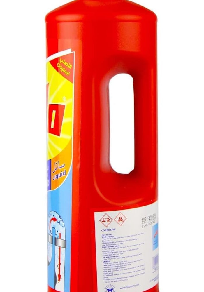 U-Do Extra Concentrated Drain Opener Liquid, 1 Litre - Image 3