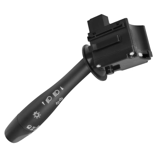 Konduone Turn Signal Switch - Compatible with 2004-2012 Chevy Malibu, 2005-2011 Pontiac G6, 2007-2009 Saturn Aura - Replace D6253E, 20940369, SW8004 - Headlamp Dimmer Switch Blinker Lever - Image 1