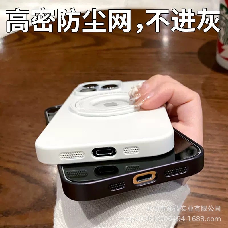 Suitable for Apple 16Promax Mobile Phone Case Iphone15 Pull Rod Bracket Magsefe Magnetic Anti-Fall Protection 12 - Image 3