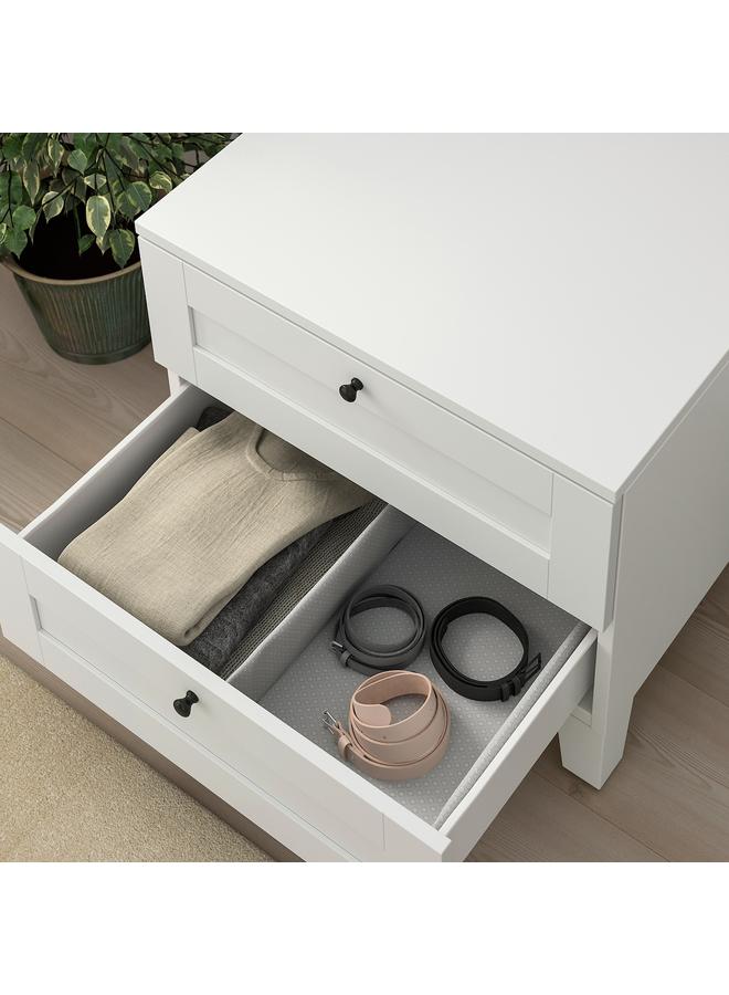 Zaboon Drawer, white/white, 60x42x20 cm - Image 3