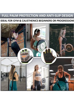 Excefore Gym Gloves, Weight Lifting Gloves for Men and Women, Breathable, Lightweight Gym Gloves for Gym, Cycling, Exercise, Training, Pull ups, Fitness, Climbing and Rowing, Black-Medium  - Image 4