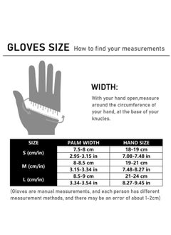 Excefore Gym Gloves, Weight Lifting Gloves for Men and Women, Breathable, Lightweight Gym Gloves for Gym, Cycling, Exercise, Training, Pull ups, Fitness, Climbing and Rowing, Black-Medium  - Image 5