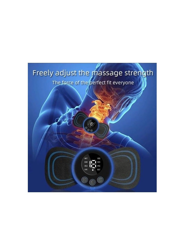 Portable Rechargeable EMS Neck Massager - For Neck Pain Relief and Relaxation - Image 2
