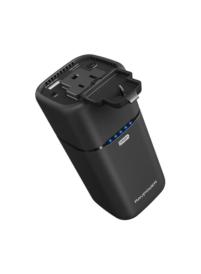 راف باور باور بانك راف باور من سلسلة اكستريم 65 واط بتصميم سهل الحمل ولون اسود 20000 mAh أسود - Image 2