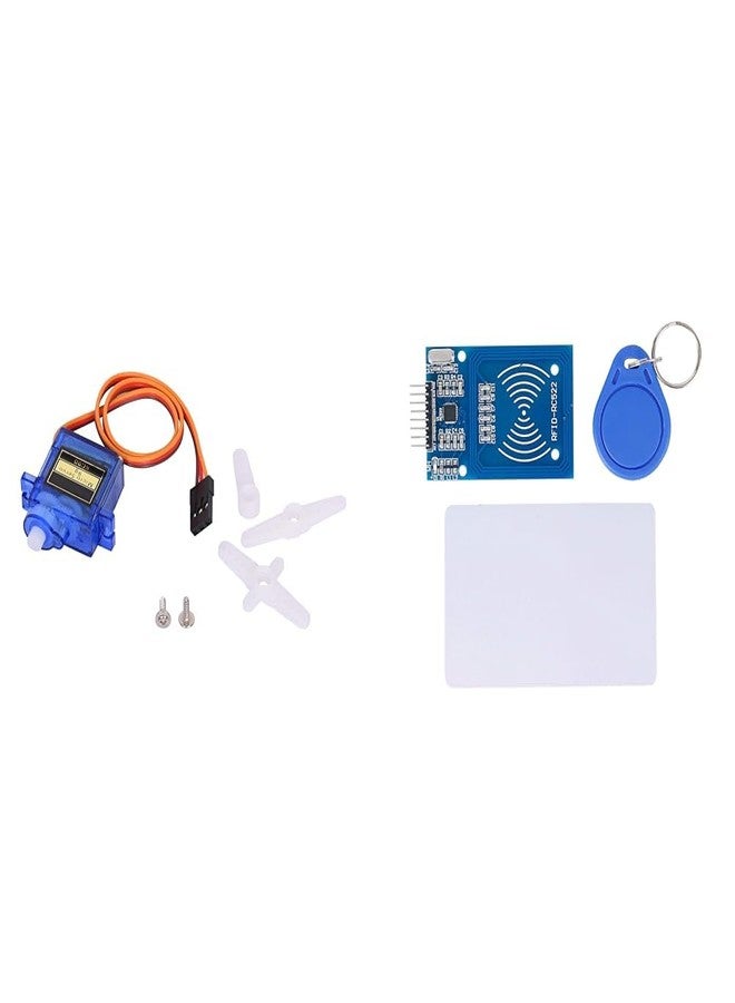 محرك سيرفو صغير SG90 من Aptechdeals، 9G، للتحكم في الروبوتات والطائرات الهليكوبتر والقوارب التي تعمل بالتحكم عن بعد، متعدد الألوان.