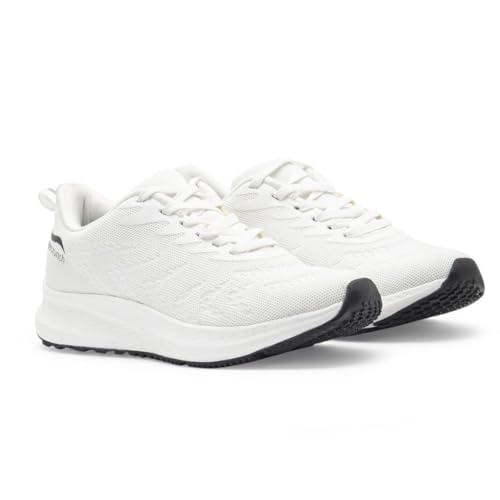 SHAPECRUNCH Arch Support Shoes with Soft Cushioned Insoles for Men for Walking and Running - Comfortable and Stylish (White, 8) - Image 4