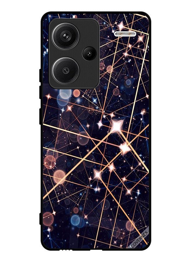 Covernex Protective Case Cover For Xiaomi Redmi Note 13 Pro Plus Pattern Of Lighting Curves - Image 1