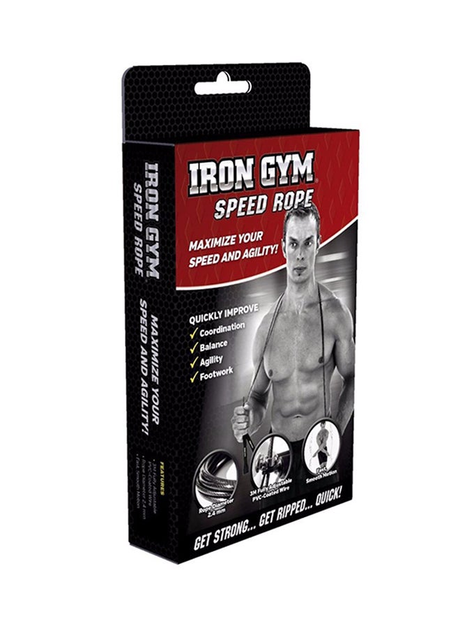 أيرون جيم حبل الوثب السريع قابل للتعديل - Image 2