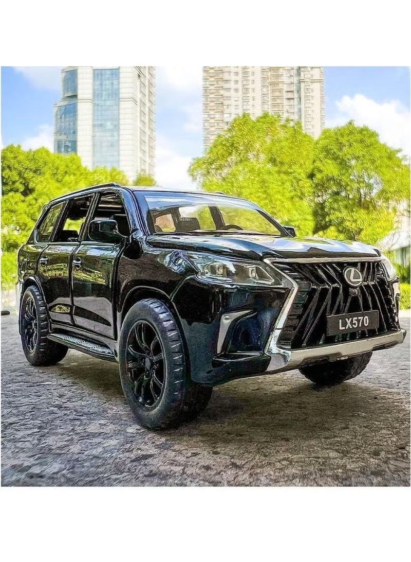 LEXIN Lexus LX570 Diecast Car 16x7x6cm - Image 4