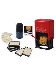 Date Printer, Handheld Portable Date Stamp Printer inkjet printer Quick-Drying Ink Date Printing Coding Machine for Food Plastic Bag Bottle Metal Cans Paper