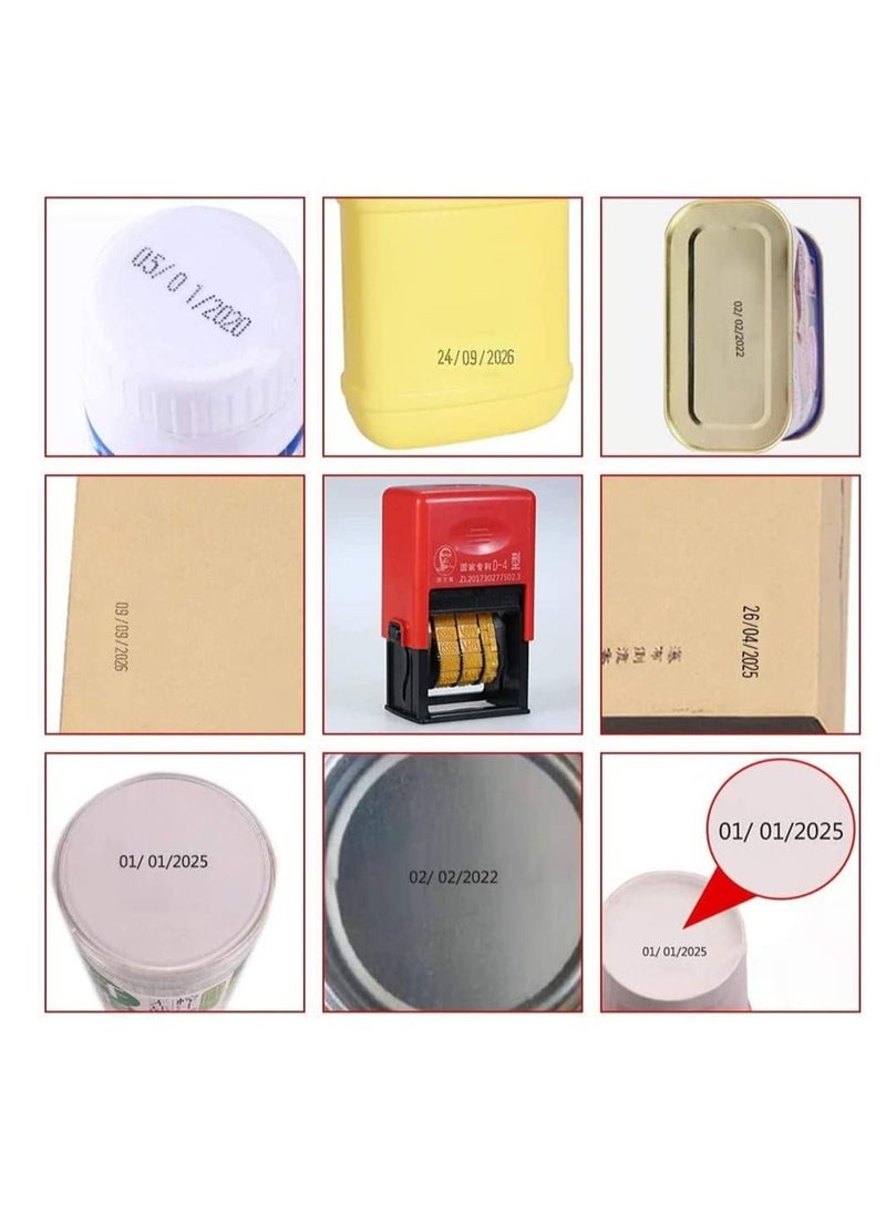 DMG TECH - Date Printer, Handheld Portable Date Stamp Printer inkjet printer Quick-Drying Ink Date Printing Coding Machine for Food Plastic Bag Bottle Metal Cans Paper - Image 1