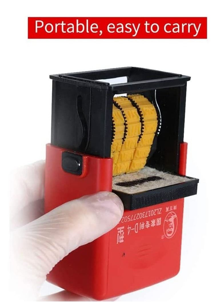 DMG TECH - Date Printer, Handheld Portable Date Stamp Printer inkjet printer Quick-Drying Ink Date Printing Coding Machine for Food Plastic Bag Bottle Metal Cans Paper - Image 1
