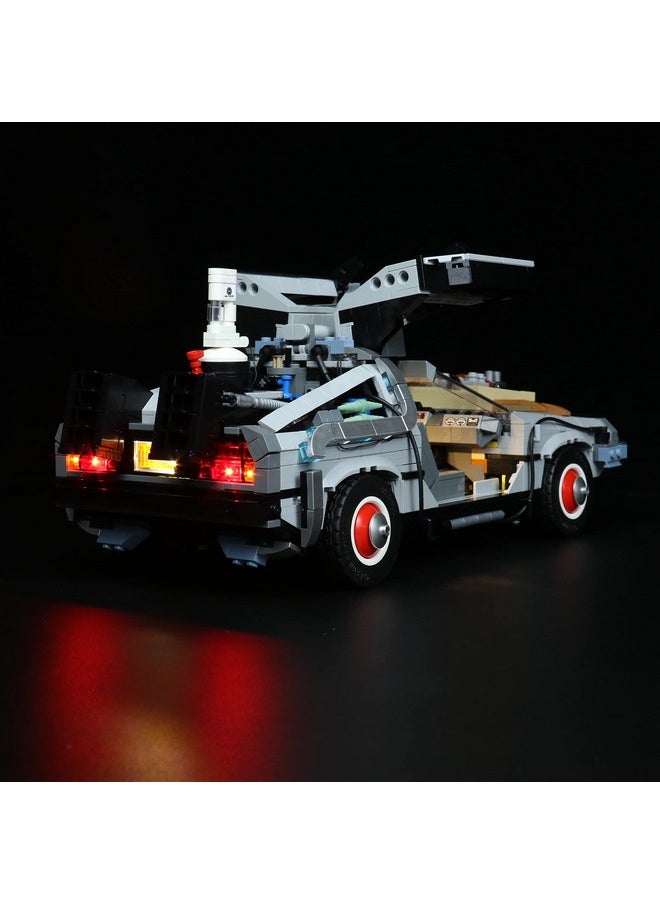 Vonado - Light Kit For Lego Delorean 10300 Lego Sets Not Included Led Lighting Kit For Lego Back To The Future Time Machine Timetravel Car (Standard Version) - Image 1