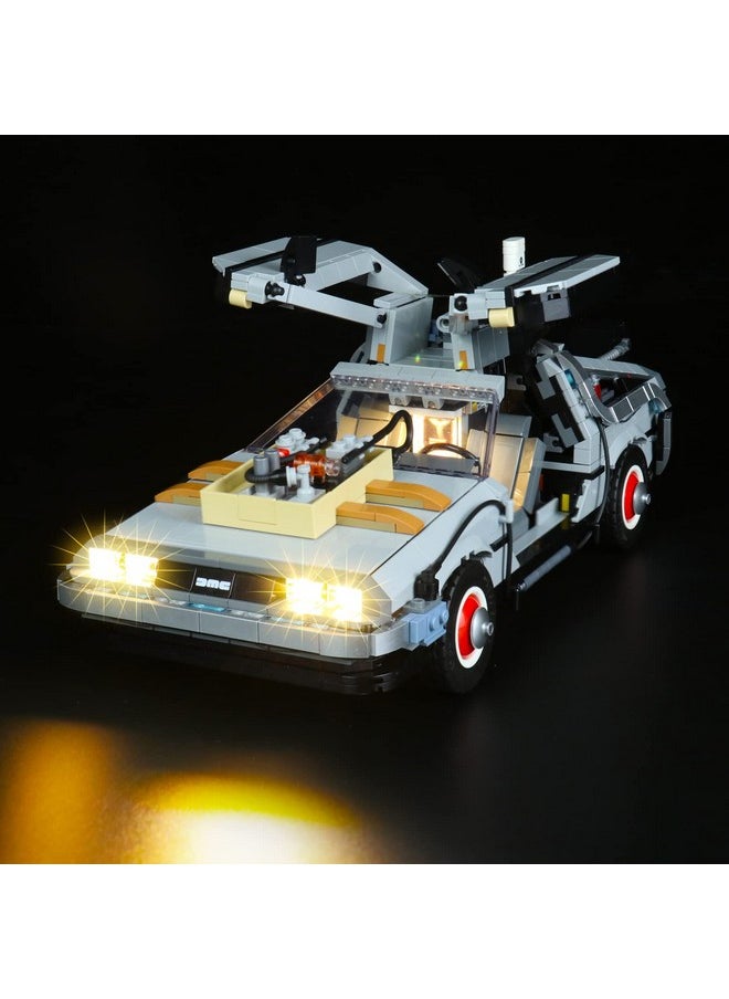 Vonado - Light Kit For Lego Delorean 10300 Lego Sets Not Included Led Lighting Kit For Lego Back To The Future Time Machine Timetravel Car (Standard Version) - Image 1