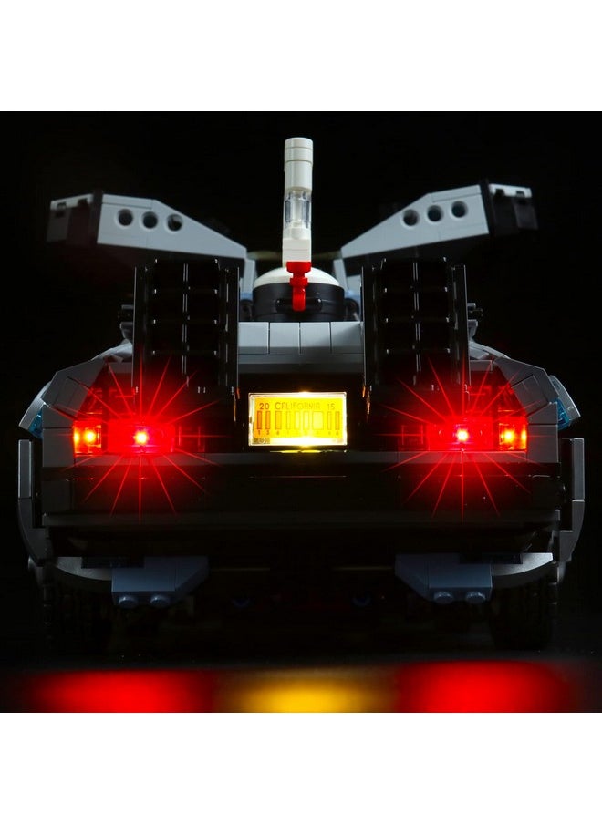 Vonado - Light Kit For Lego Delorean 10300 Lego Sets Not Included Led Lighting Kit For Lego Back To The Future Time Machine Timetravel Car (Standard Version) - Image 1