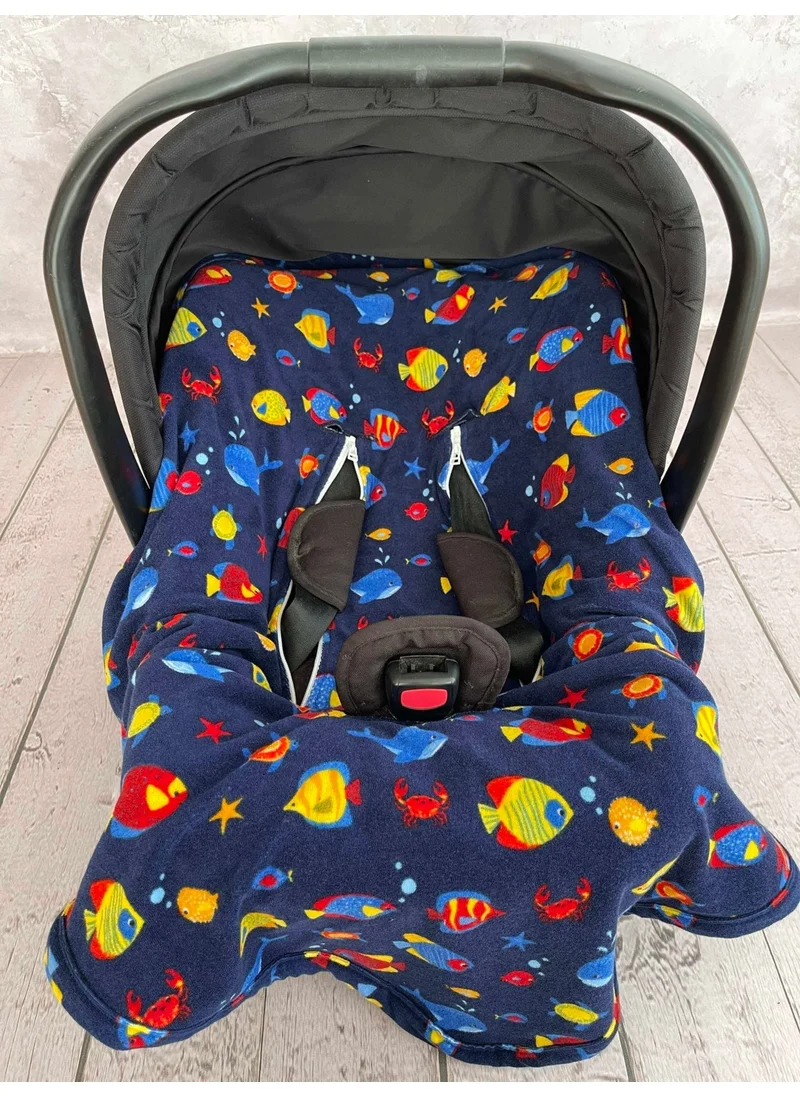 juniperus Piko Cotton Multi-Purpose Car Seat Stroller Cover Double Layer
