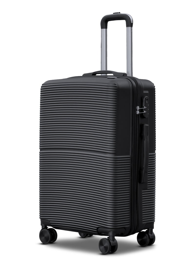 ZAAPPY Hard Shell Lightweight ABS 24 Inch (20-25kg) Luggage, Smooth Wheels, Secured Lock Suitcase - Image 1
