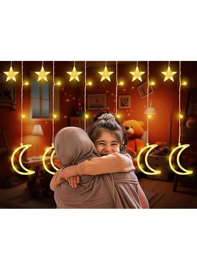 Arabest Ramadan light decorations LED - Home decor for Ramadan 2025 - Gifts for kids - Festive Ramadan Mubarak decor - String lights for Ramadan festivities.  - Image 2